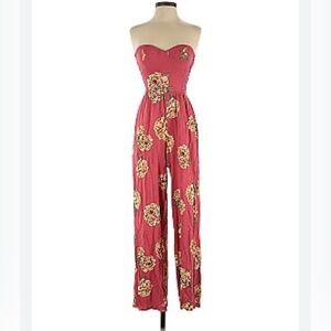 Band Of Gypsies Florsl Jumpsuit
